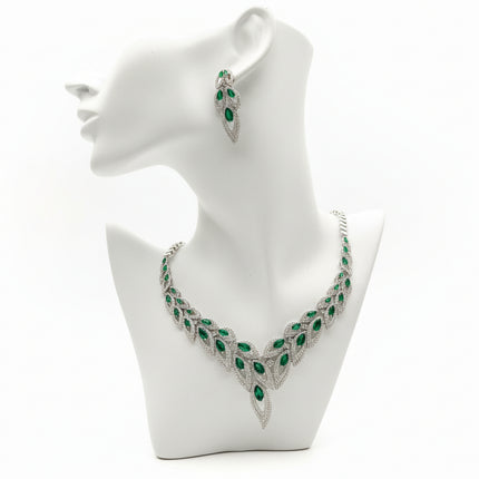 Emerald Enchantment Leaf Set