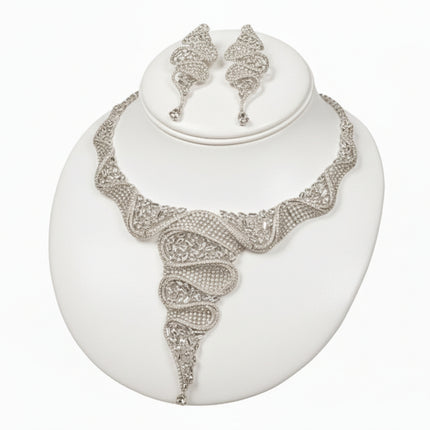 Serpentina Royale Zirconia Bridal Jewelry Set –