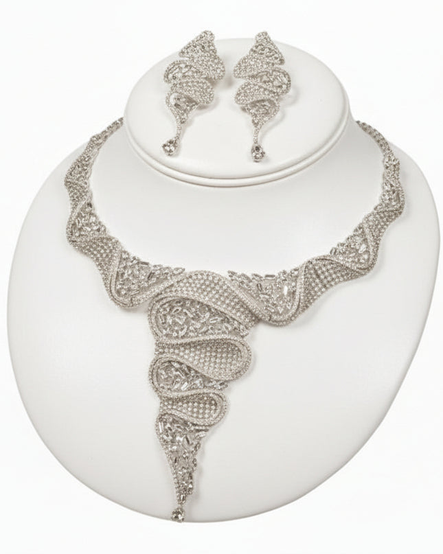 Serpentina Royale Zirconia Bridal Jewelry Set –