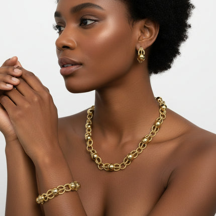 Golden Orbit Elegance Set