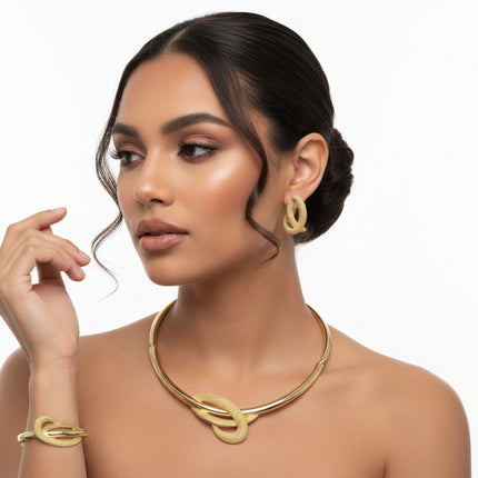 Golden Infinity Embrace Set