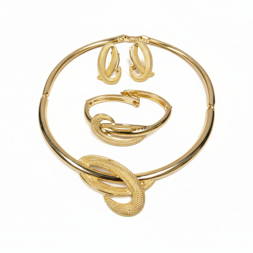 Golden Infinity Embrace Set