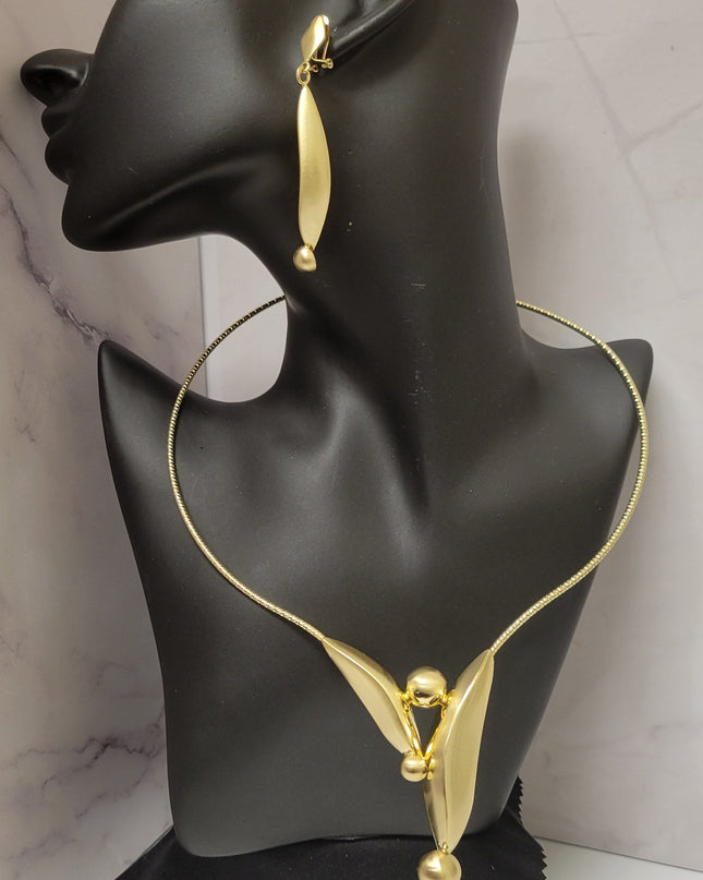 Modern Gold Sculpture
