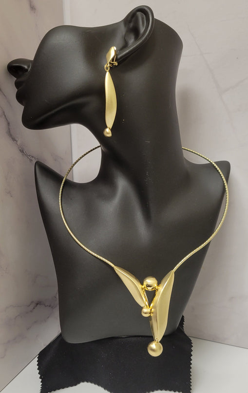 Modern Gold Sculpture