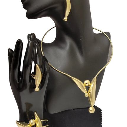 Modern Gold Sculpture