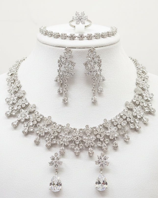 Frosted Blossom Elegance