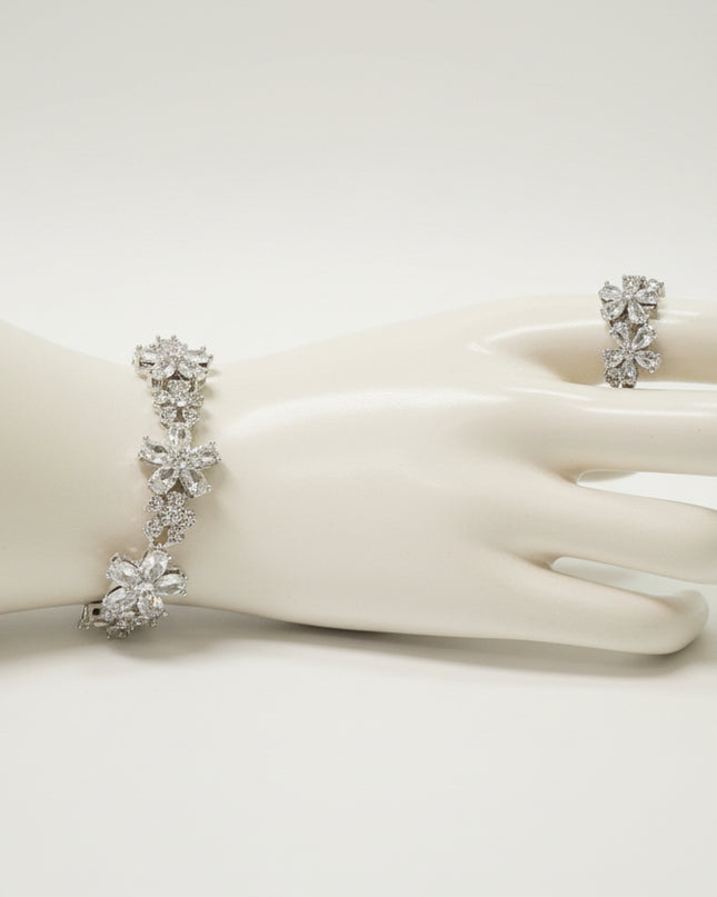 Frosted Blossom Elegance