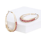 Gold / Fuschia / 2.25 x 1.5 inches