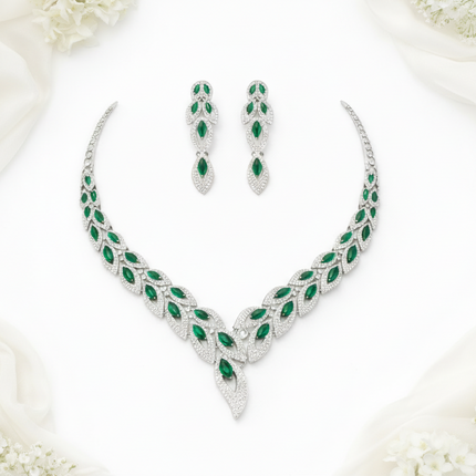 Emerald Enchantment Leaf Set