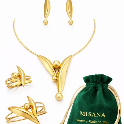 Modern Gold Sculpture