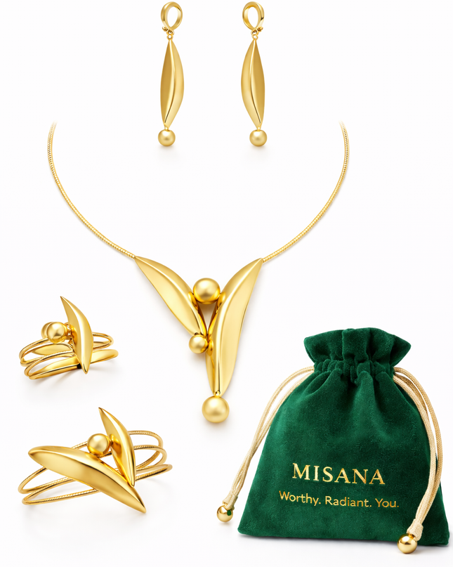 Modern Gold Sculpture