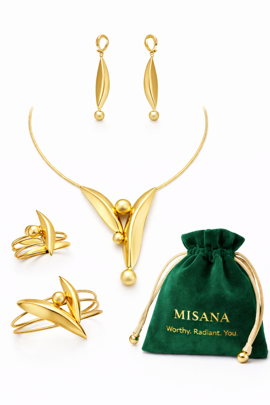 Modern Gold Sculpture