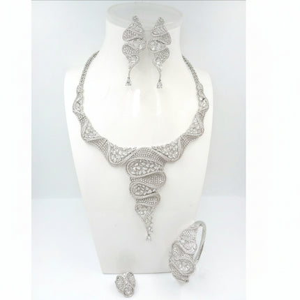 Serpentina Royale Zirconia Bridal Jewelry Set –