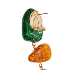 Multi Color / 3.5 x 1.35 inches / Gold